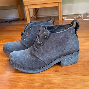 NAOT charcoal grey boots